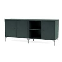 Billede af Montana Selection Save Skænk med ben 139,2x46,8x38 cm - 163 Black Jade / Chrome