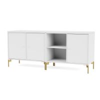 Billede af Montana Selection Save Skænk med ben 139,2x46,8x38 cm - 38 Snow / Brass