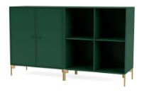 Billede af Montana Selection Pair Skænk med ben 139,2x69,6x38 cm - 136 Pine / Brass