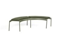 Billede af HAY Palissade Park Bench Cushion Set Of 2 L: 100 cm - Olive