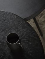 Billede af Woud Soround Coffee Table Ø: 75 cm H: 44,5 cm - Sort Ask