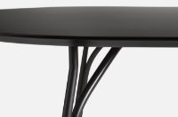 Billede af Woud Tree Dining Table Ø: 90 cm - Sort