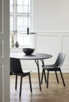 Billede af Woud Tree Dining Table Ø: 90 cm - Sort