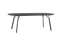 Billede af Woud Tree Dining Table 90 x 220 cm - Sort