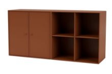 Billede af Montana Selection Pair Skænk med ophængsbeslag 139,2x69,6x38 cm - 146 Hazelnut