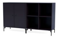 Billede af Montana Selection Pair Skænk med ben 139,2x69,6x38 cm - 147 Shadow / Black