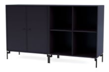 Billede af Montana Selection Pair Skænk med ben 139,2x69,6x38 cm - 147 Shadow / Black