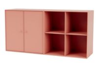 Billede af Montana Selection Pair Skænk med ophængsbeslag 139,2x69,6x38 cm - 151 Rhubarb