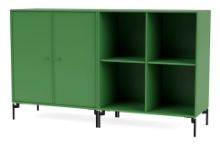 Billede af Montana Selection Pair Skænk med ben 139,2x69,6x38 cm - 152 Parsley / Black