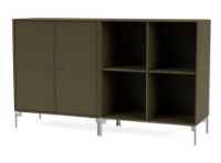 Billede af Montana Selection Pair Skænk med ben 139,2x69,6x38 cm - 139 Oregano / Chrome