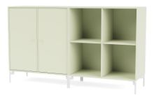 Billede af Montana Selection Pair Skænk med ben 139,2x69,6x38 cm - 140 Pomelo / Snow