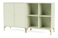 Billede af Montana Selection Pair Skænk med ben 139,2x69,6x38 cm - 140 Pomelo / Brass