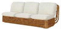 Billede af GUBI Bohemian 72 Sofa B: 210 cm - Rattan/Chevron 002