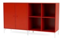 Billede af Montana Selection Pair Skænk med ben 139,2x69,6x38 cm - 145 Rosehip / Snow