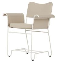 Billede af GUBI Tropique Dining Chair SH: 45 cm - White/Limonta 12