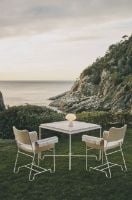 Billede af GUBI Tropique Dining Chair W. Fringes SH: 45 - White/Limonta 06