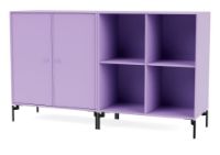 Billede af Montana Selection Pair Skænk med ben 139,2x69,6x38 cm - 164 Iris / Black