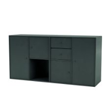 Billede af Montana Selection Couple Skænk med ophængsbeslag 139,2x69,6x38 cm - 163 Black Jade