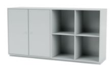 Billede af Montana Selection Pair Skænk med sokkel 3 cm 139,2x69,6x38 cm - 156 Oyster