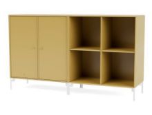 Billede af Montana Selection Pair Skænk med ben 139,2x69,6x38 cm - 157 Cumin / Snow