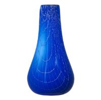 Billede af Kodanska Flow Vase H: 40-45 cm - Blue W. Print 
 
