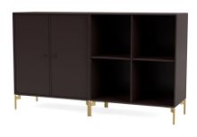 Billede af Montana Selection Pair Skænk med ben 139,2x69,6x38 cm - 160 Balsamic / Brass