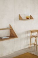 Billede af Sibast Furniture No 7 Bar Stool SH: 65 cm - White Pigmented Laquered Oak / Spectrum Honey Leather