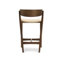 Billede af Sibast Furniture No 7 Bar Stool SH: 65 cm - Smoked Oak / Spectrum Honey Leather