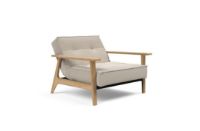 Billede af Innovation Living Splitback Frej Chair B: 112 cm - Oak/612 Blida Sand Grey