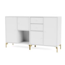 Billede af Montana Selection Couple Skænk med ben 139,2x69,6x38 cm - 38 Snow / Brass