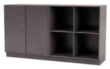 Billede af Montana Selection Pair Skænk med sokkel 7 cm 139,2x69,6x38 cm - 35 Coffee