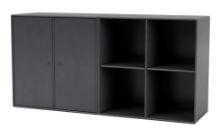 Billede af Montana Selection Pair Skænk med ophængsbeslag 139,2x69,6x38 cm - 36 Coal