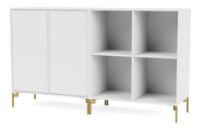 Billede af Montana Selection Pair Skænk med ben 139,2x69,6x38 cm - 38 Snow / Brass