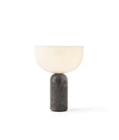 Billede af New Works Kizu Portable Table Lamp Ø: 18 cm - Gris Du Marais / White Acrylic