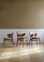 Billede af Warm Nordic Gesture Lounge Chair SH: 46 cm - Oak/Camel