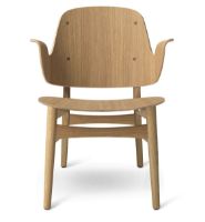 Billede af Warm Nordic Gesture Lounge Chair SH: 46 cm - Oak