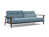 Billede af Innovation Living Splitback Frej Sofa Bed B: 232 cm - Smoked Oak/525 Mixed Dance Light Blue 