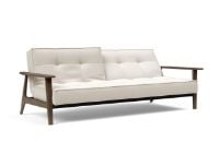 Billede af Innovation Living Splitback Frej Sofa Bed B: 232 cm - Smoked Oak/531 Bouclé Off White 