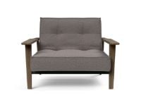 Billede af Innovation Living Splitback Frej Chair B: 112 cm - Smoked Oak/521 Mixed Dance Grey