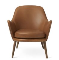 Billede af Warm Nordic Dwell Lounge Chair SH: 46 cm - Camel