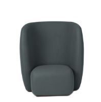 Billede af Warm Nordic Haven Lounge Chair SH: 40 cm - Petrol