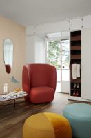 Billede af Warm Nordic Haven Lounge Chair SH: 40 cm - Pearl Grey