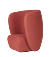 Billede af Warm Nordic Haven Lounge Chair SH: 40 cm - Apple Red