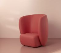 Billede af Warm Nordic Haven Lounge Chair SH: 40 cm - Apple Red