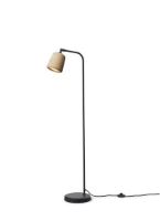 Billede af New Works Material Floor Lamp H: 125 cm - Cork/Black base