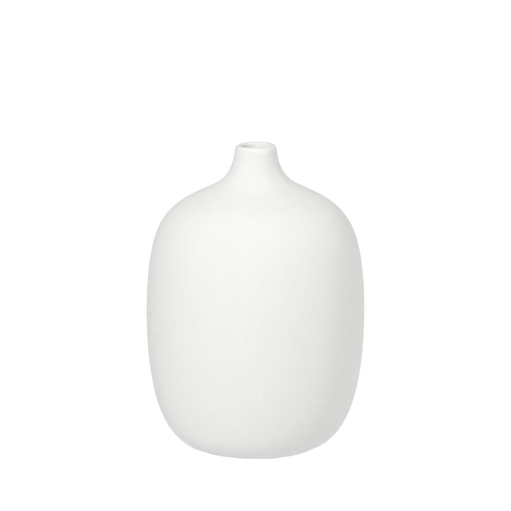 Billede af Blomus Ceola Vase H: 18,5 cm - White