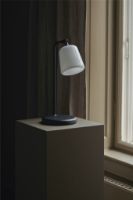 Billede af New Works Material Table Lamp H: 45 cm - Black Marble/Black base