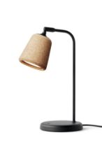 Billede af New Works Material Table Lamp H: 45 cm - Cork/Black base