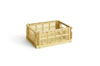 Billede af HAY Colour Crate Recycled M 14x26,5x34,5 cm - Golden Yellow
