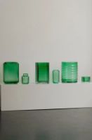 Billede af Louise Roe Jewel Vase Glass H: 20 cm - Green